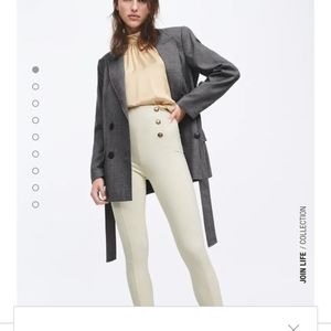 Zara Buttoned Leggings